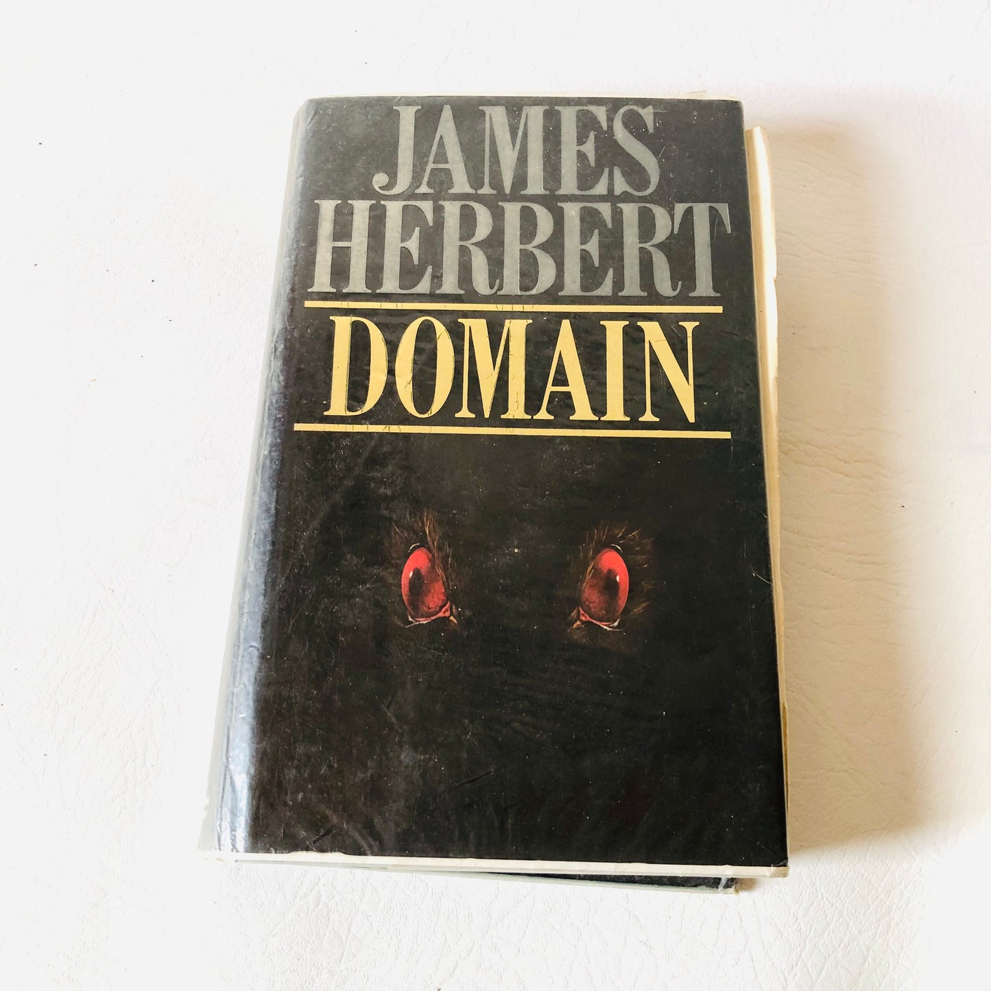 Domain by James Herbert 1984 UK First Edition Hardcover New English Library The Rats Trilogy