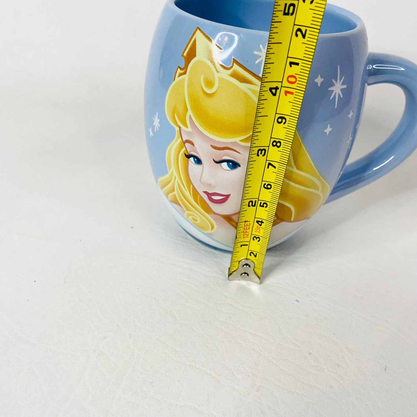 Disney Store Princes Cinderella Who Needs Beauty Sleep Ceramic Mug / Coffee Cup