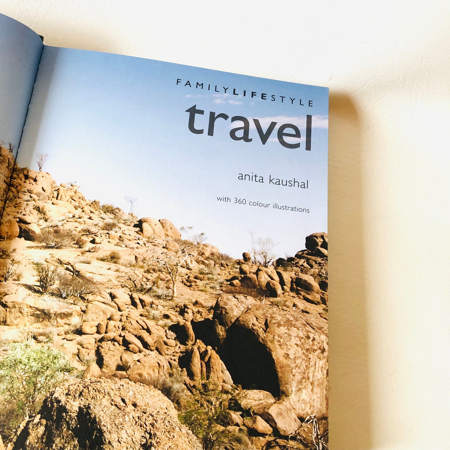Travel By Anita Kaushal Thames & Hudson Stylish Coffee Table Hardback Book (Family Life)