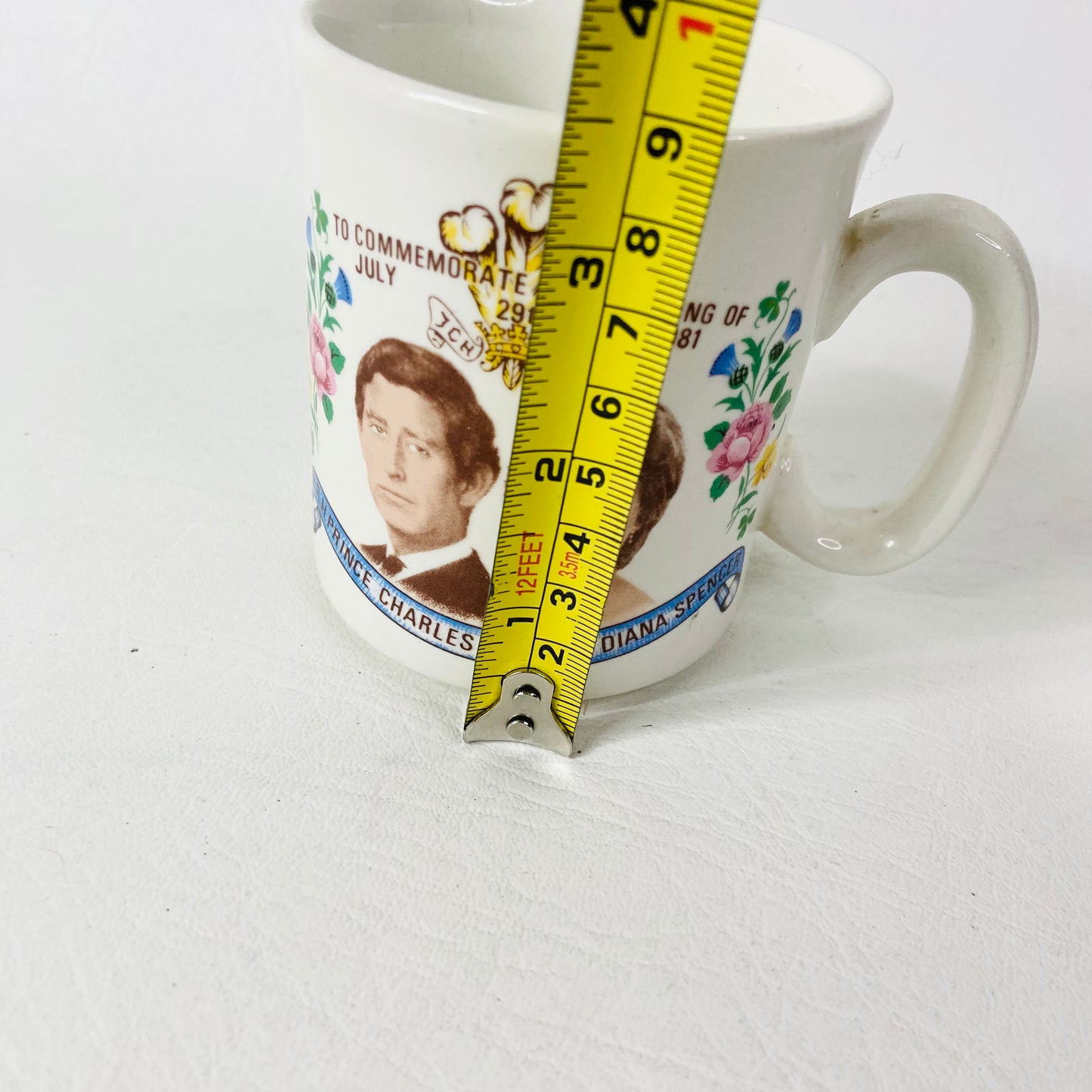 Bridgewood Vintage Royal Wedding Commemorative Mug Prince Charles And Diana 1981
