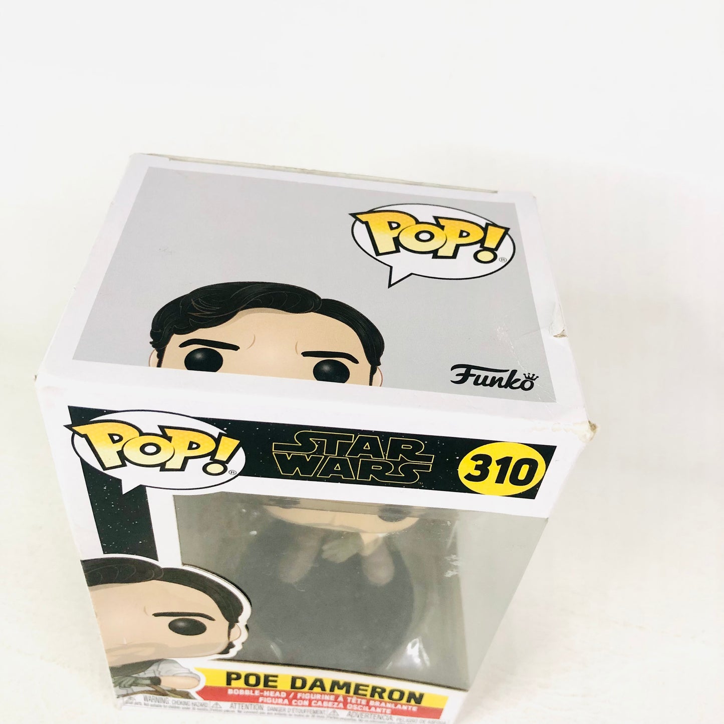 Poe Dameron Star Wars Funko Pop! Vinyl Toy Bobble Figure #310 Movies