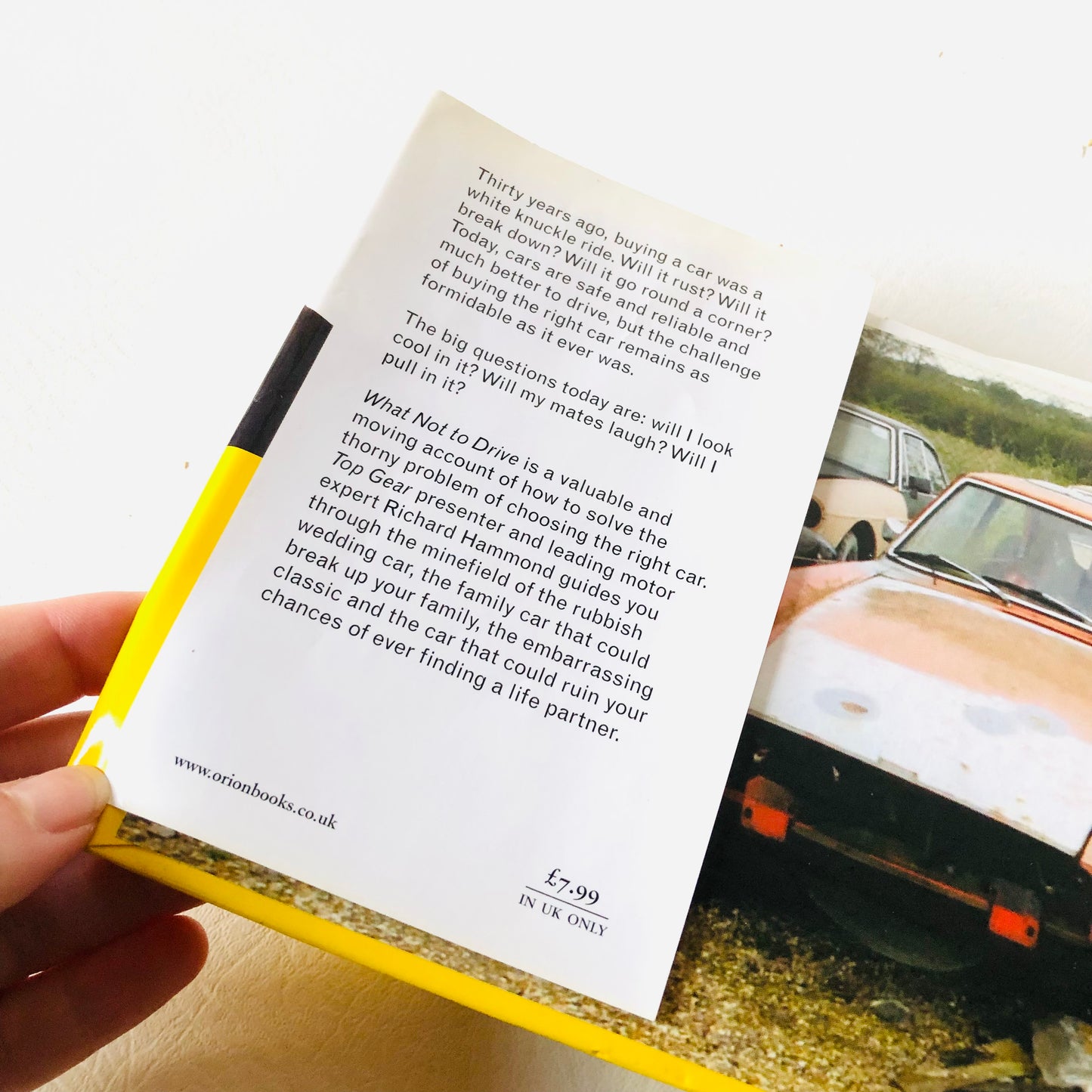 What Not to Drive - Richard Hammond of Top Gear Cars Humour Hardback Book