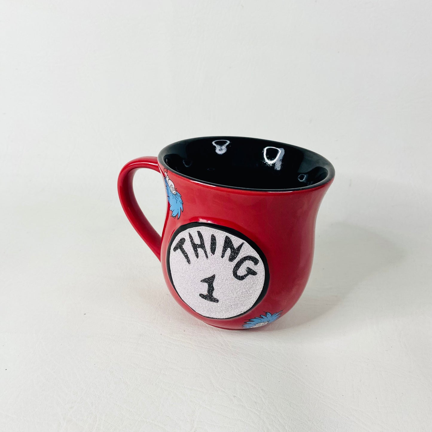 "Thing 1" Red Coffee Cup Tea Mug Universal Studio Islands of Adventure Dr Seuss 2007 NEW