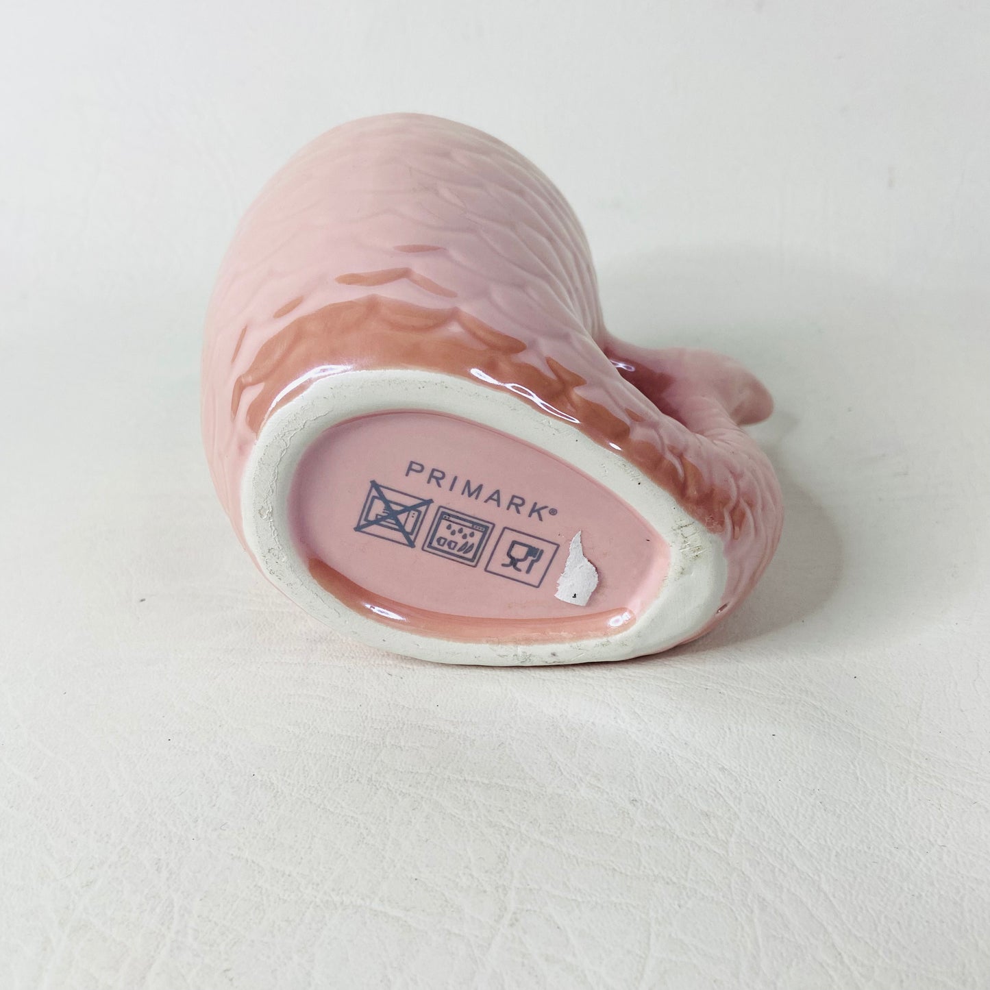 Primark Home Mermaid Tail Textured Scales Pink Ceramics Coffee Tea Mug