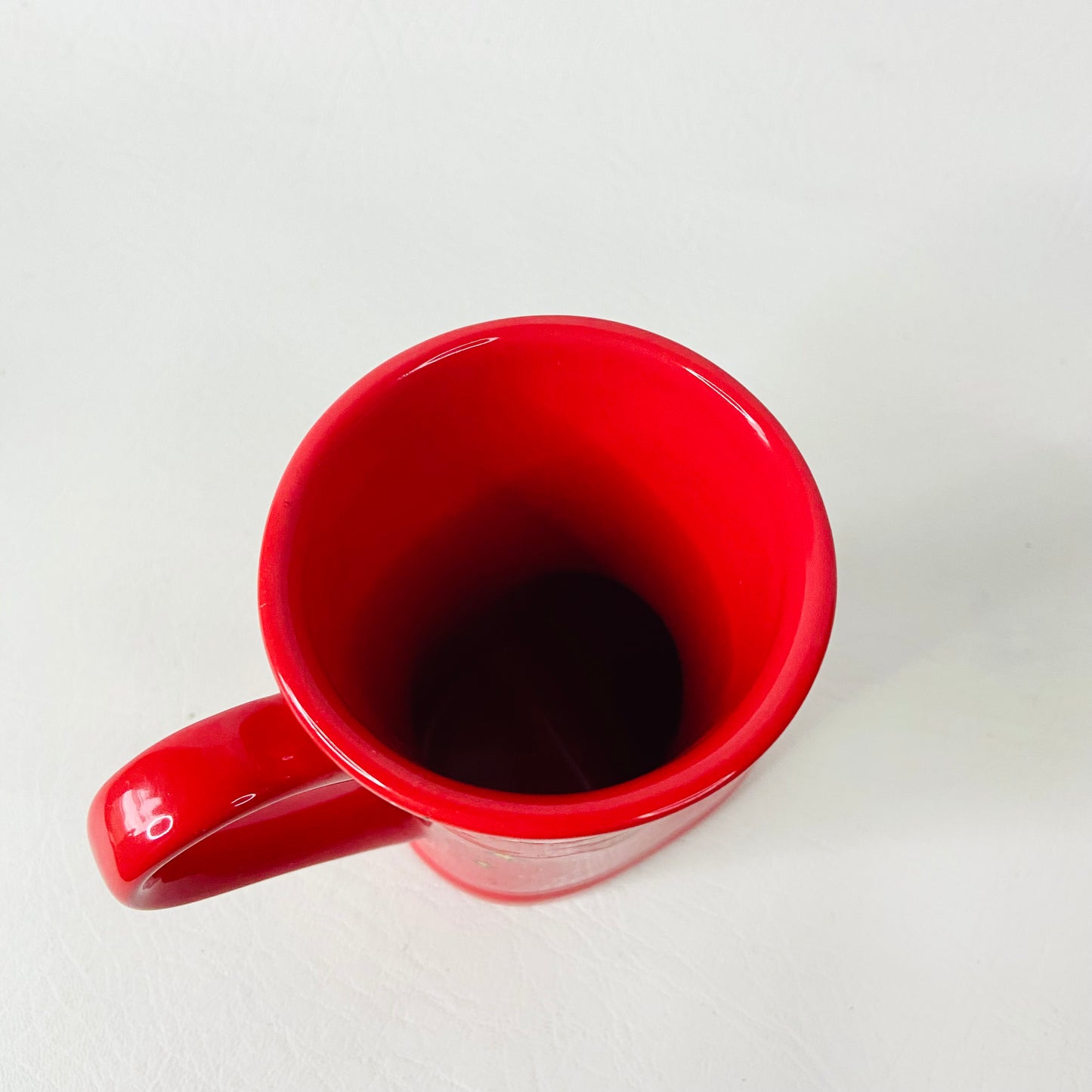 2x Small Christmas Market Boot Mugs - Munich & Manchester Mulled Wine Glühwein - Red & Mustard