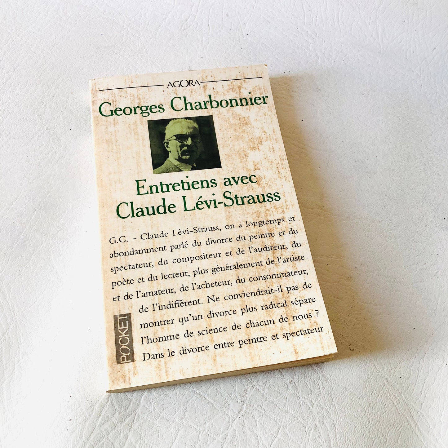 Georges Charbonnier: Entretiens avec Claude Lévi-Strauss - French Book