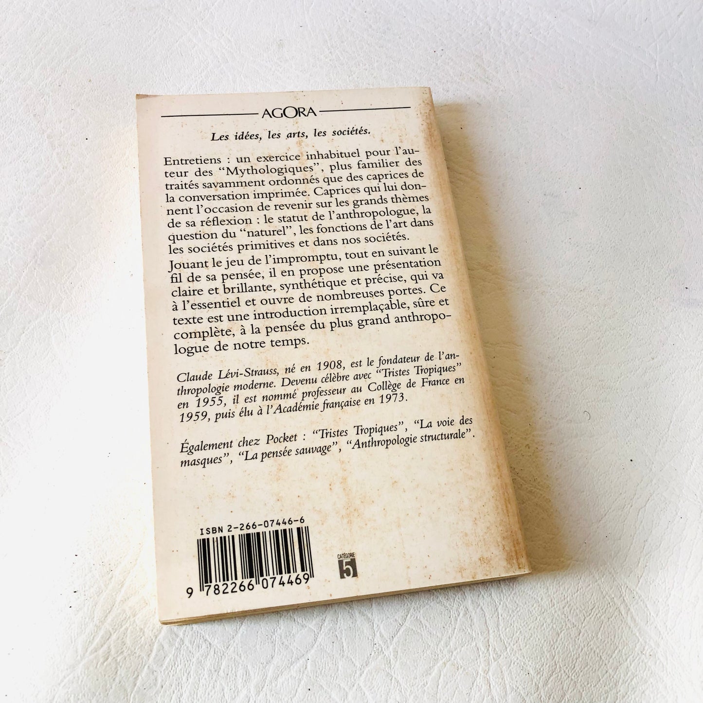 Georges Charbonnier: Entretiens avec Claude Lévi-Strauss - French Book