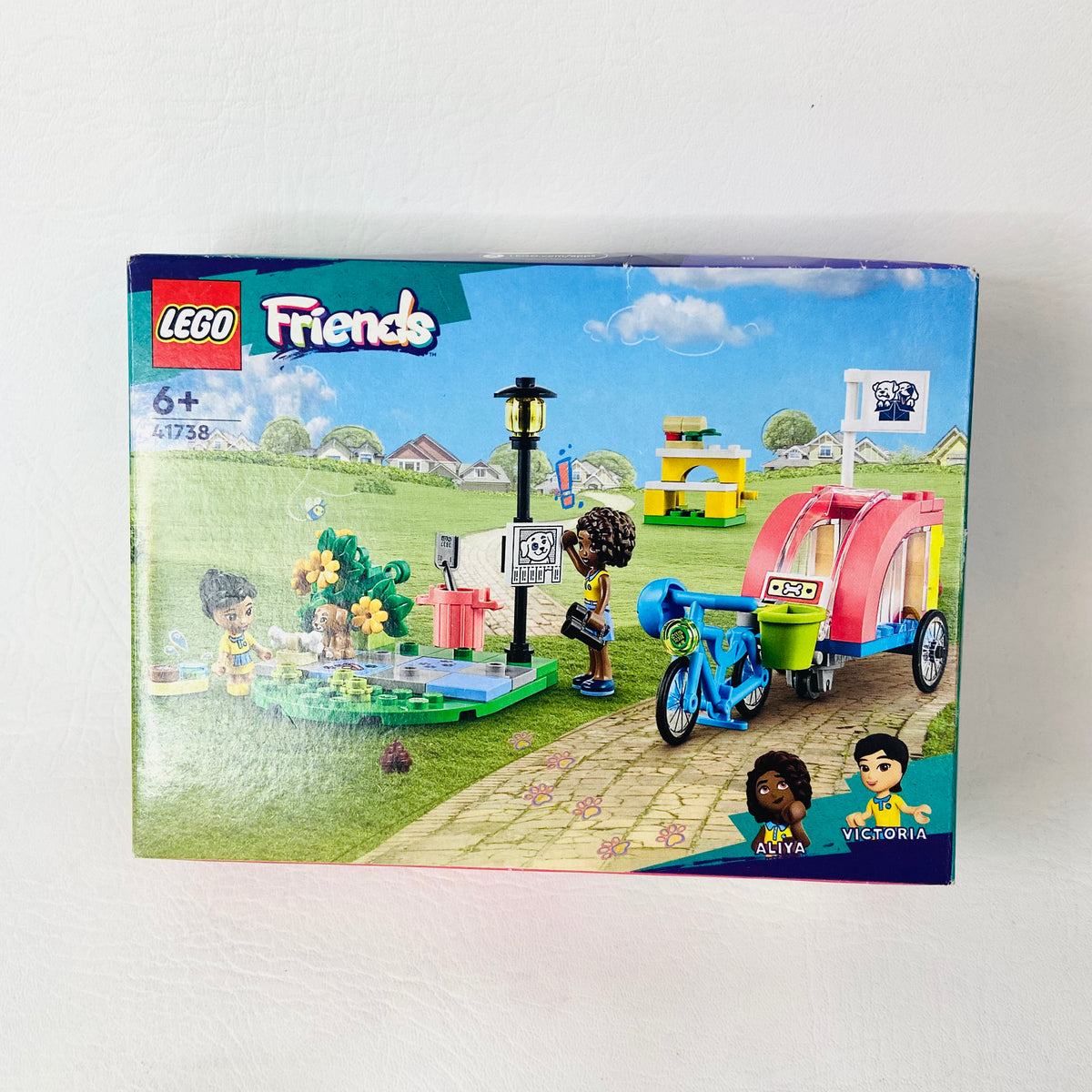 LEGO Friends: Dog Rescue Bike (41738)100% Complete With Instructions & Minifigures & Box