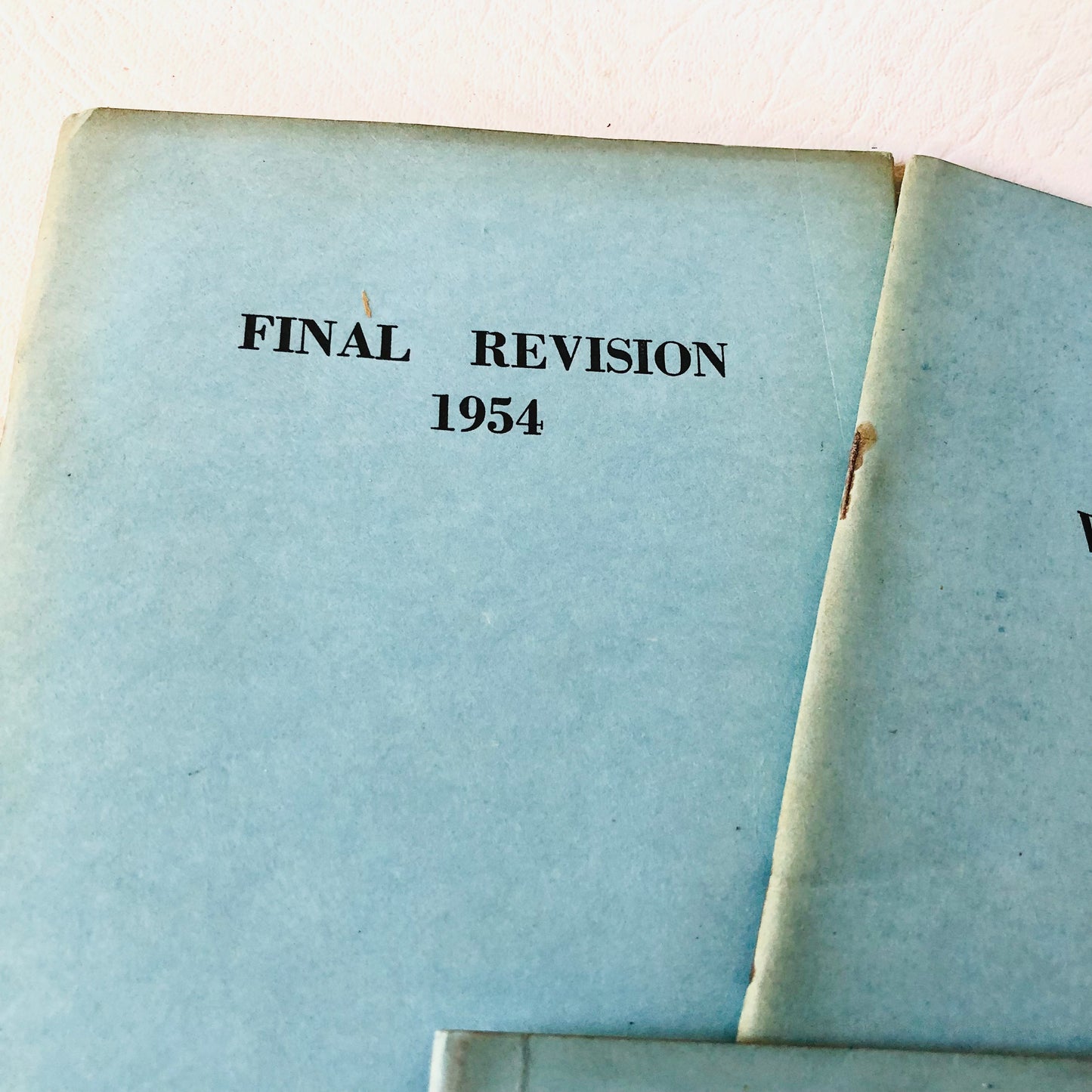 Gibson & Weldon Vintage 1950s Law Notes Equity Tort Partnership Revision Lot - RARE