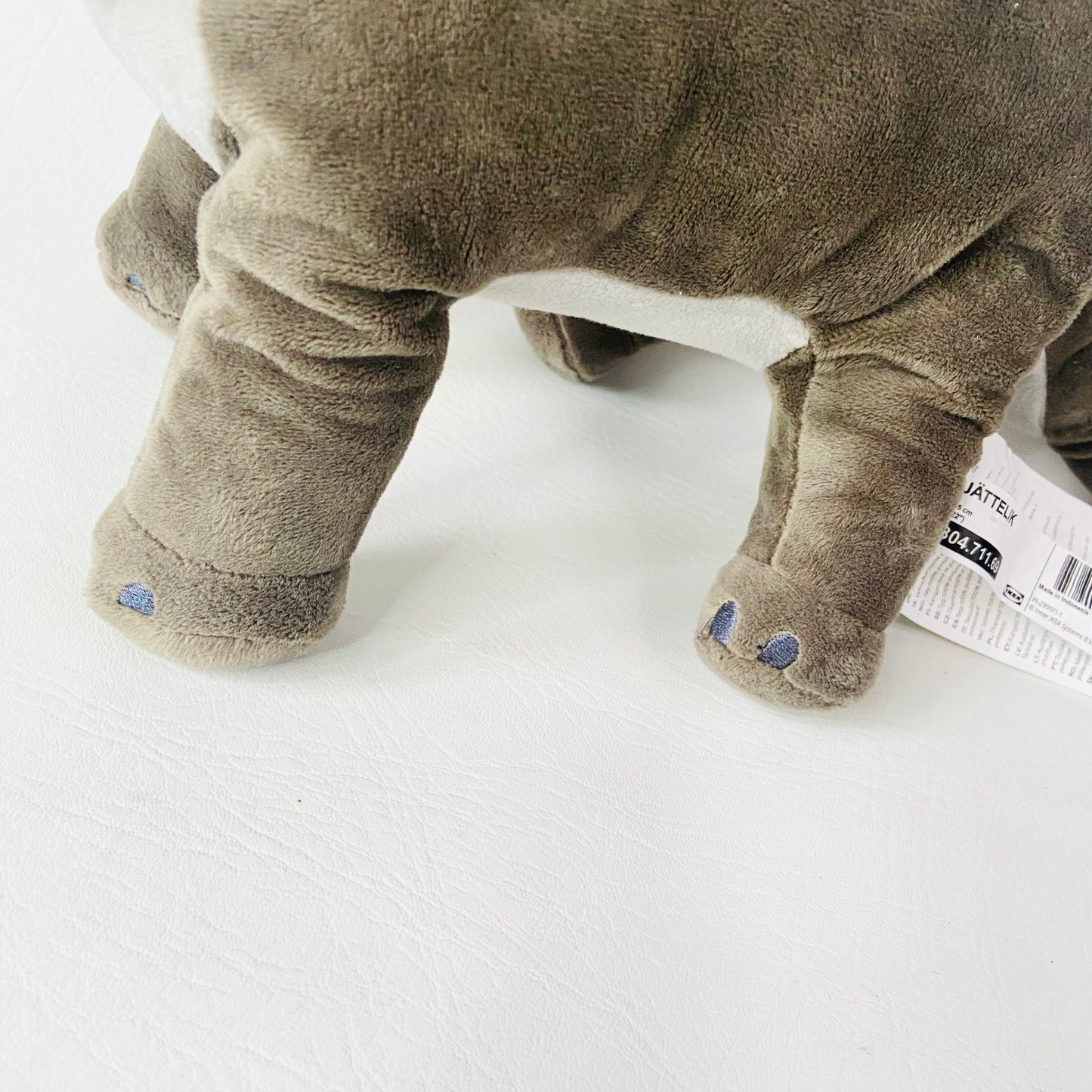 IKEA Jattelik Dinosaur Green Brown Plush  Soft Toy  22” Brontosaurus