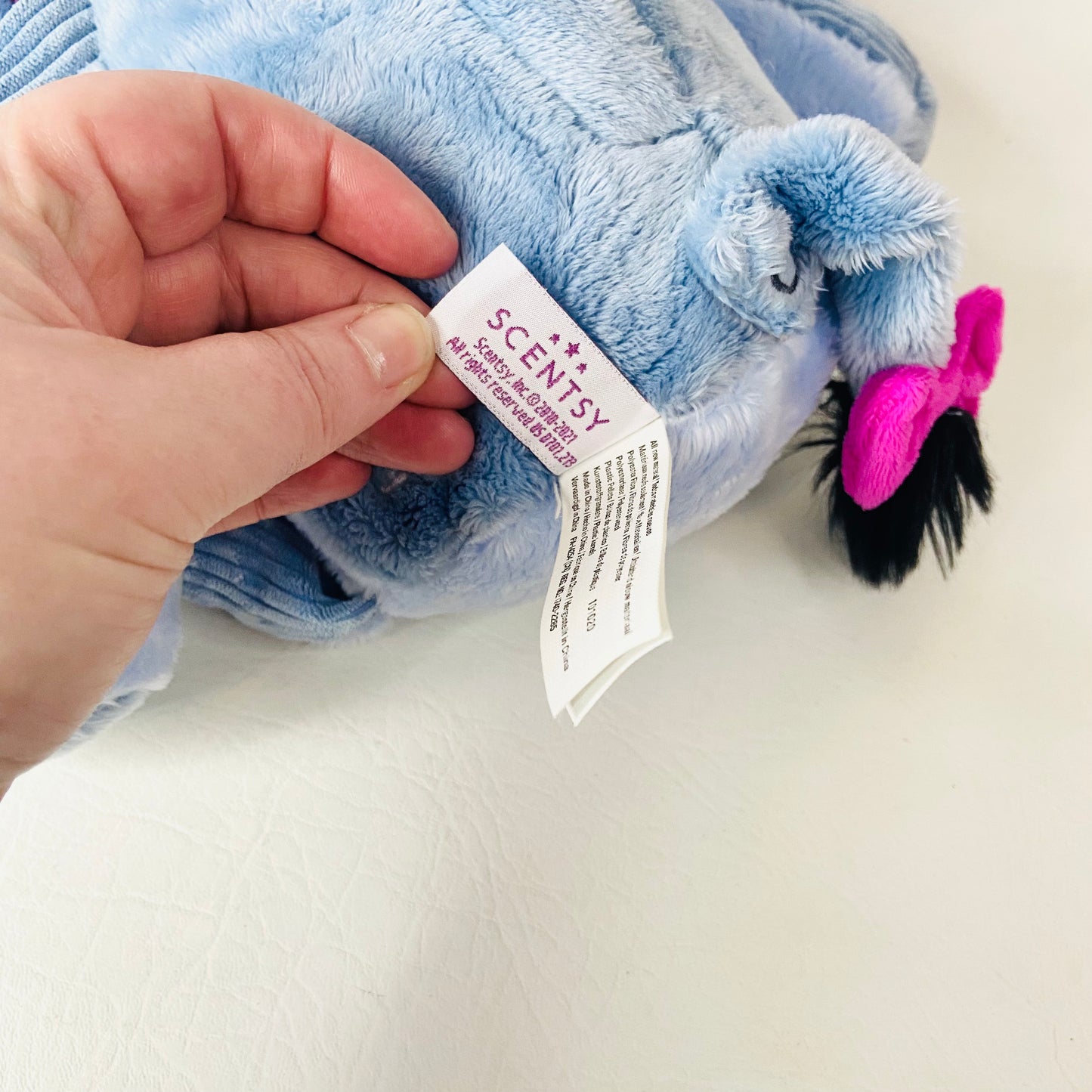 Scentsy Disney Winnie The Pooh EEYORE 15" Plush Character - Jammy Time Scent
