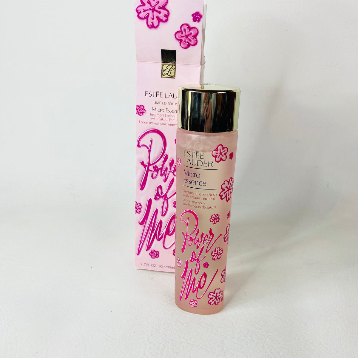 Estee Lauder Micro Essence Treatment Lotion Sakura Ferment 200ML Limited Edition Bottle NEW RRP £92