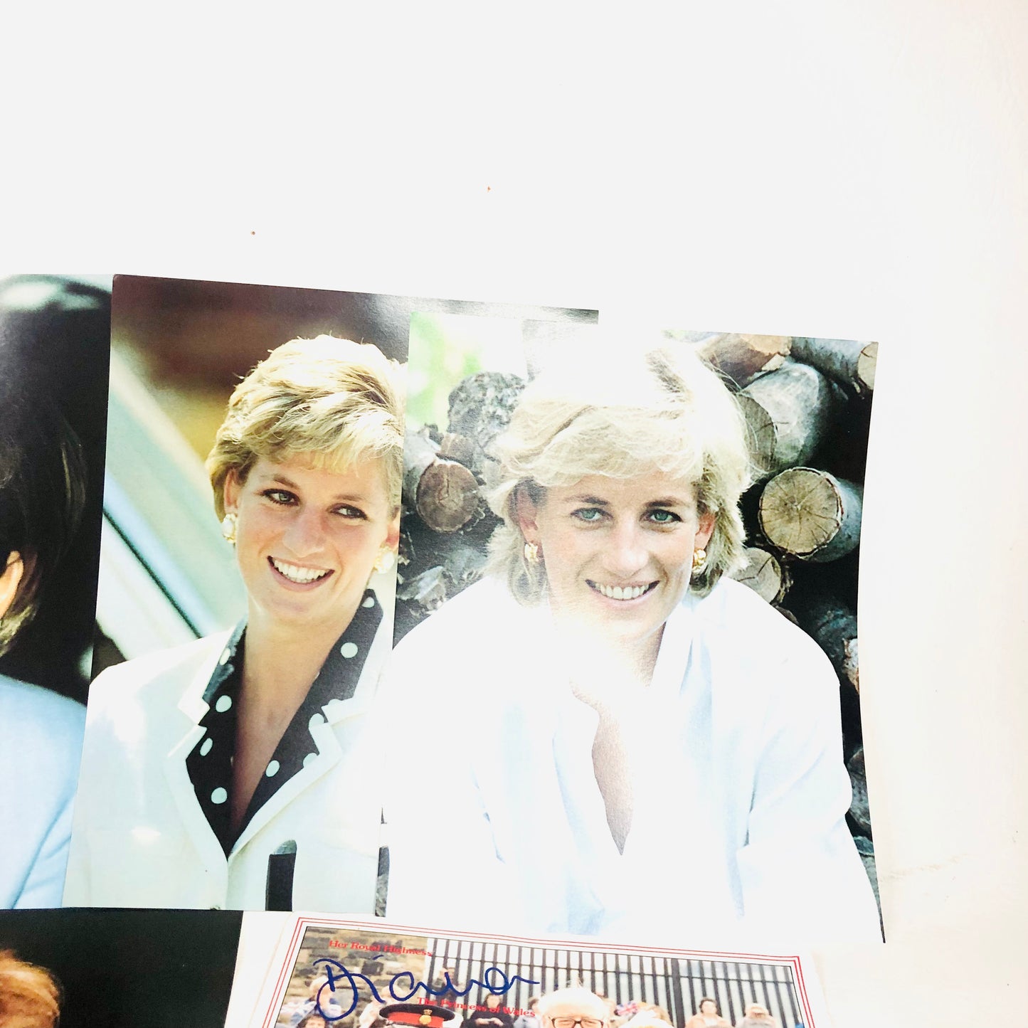 Princess Diana Royal Family Collection of 10”x8” Memorabilia Pictures Daily Mail Newspaper plus extras