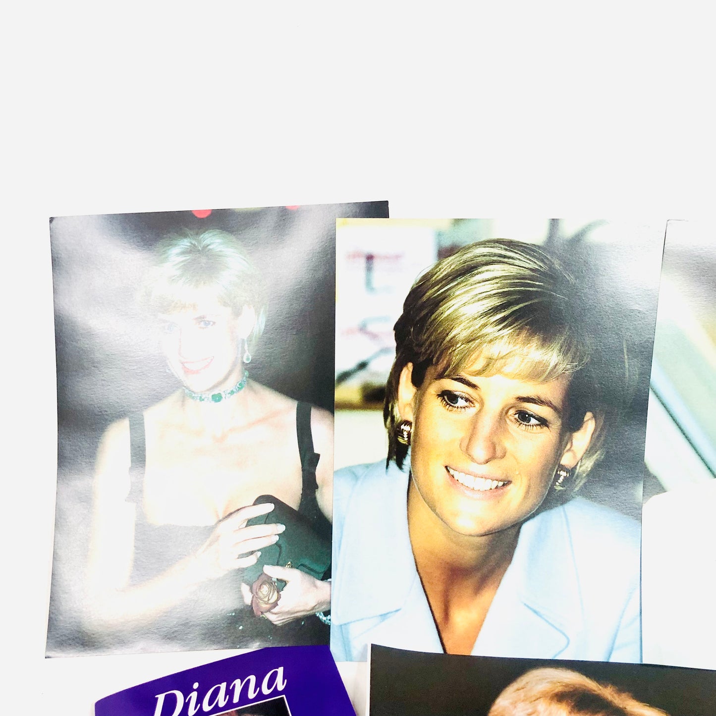Princess Diana Royal Family Collection of 10”x8” Memorabilia Pictures Daily Mail Newspaper plus extras