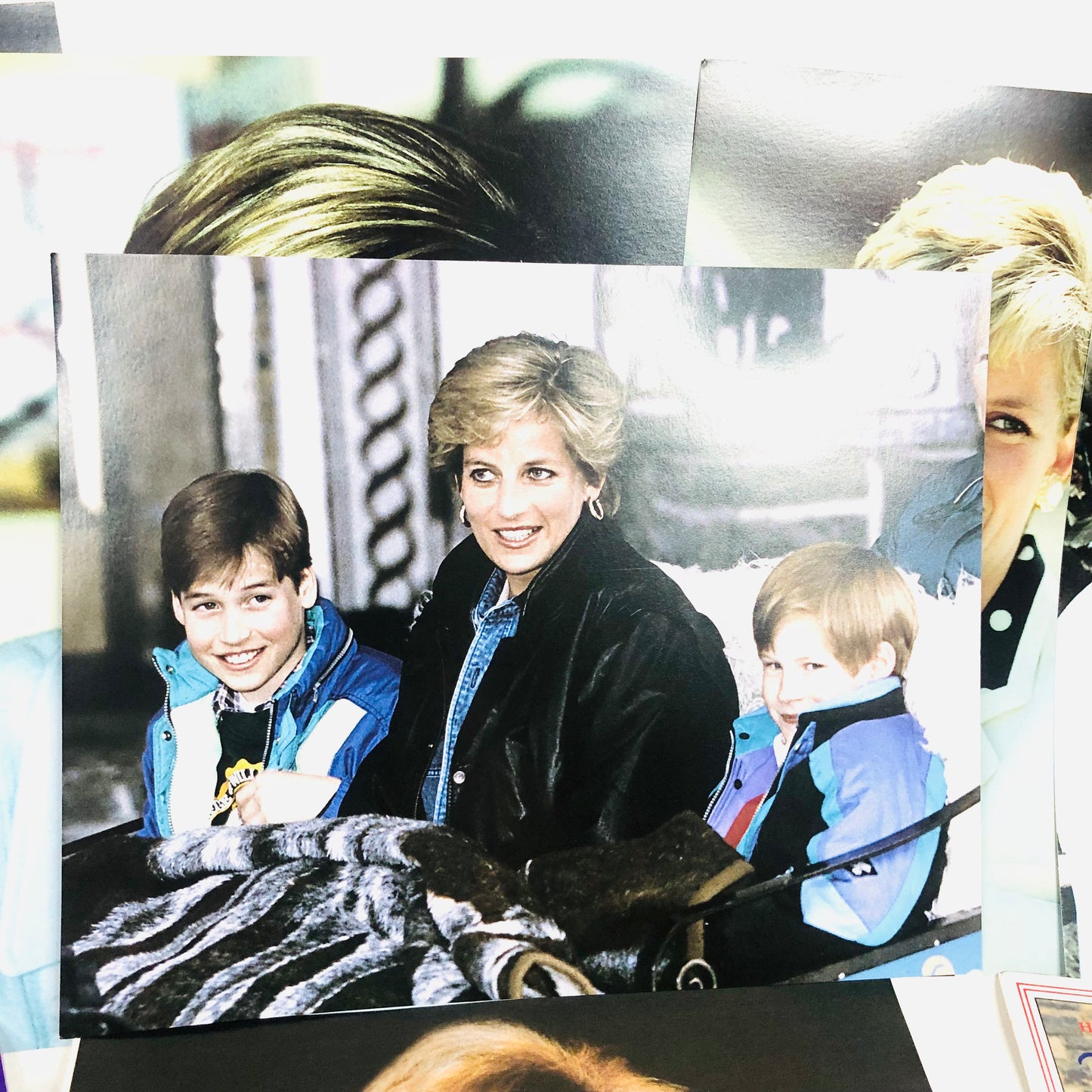 Princess Diana Royal Family Collection of 10”x8” Memorabilia Pictures Daily Mail Newspaper plus extras