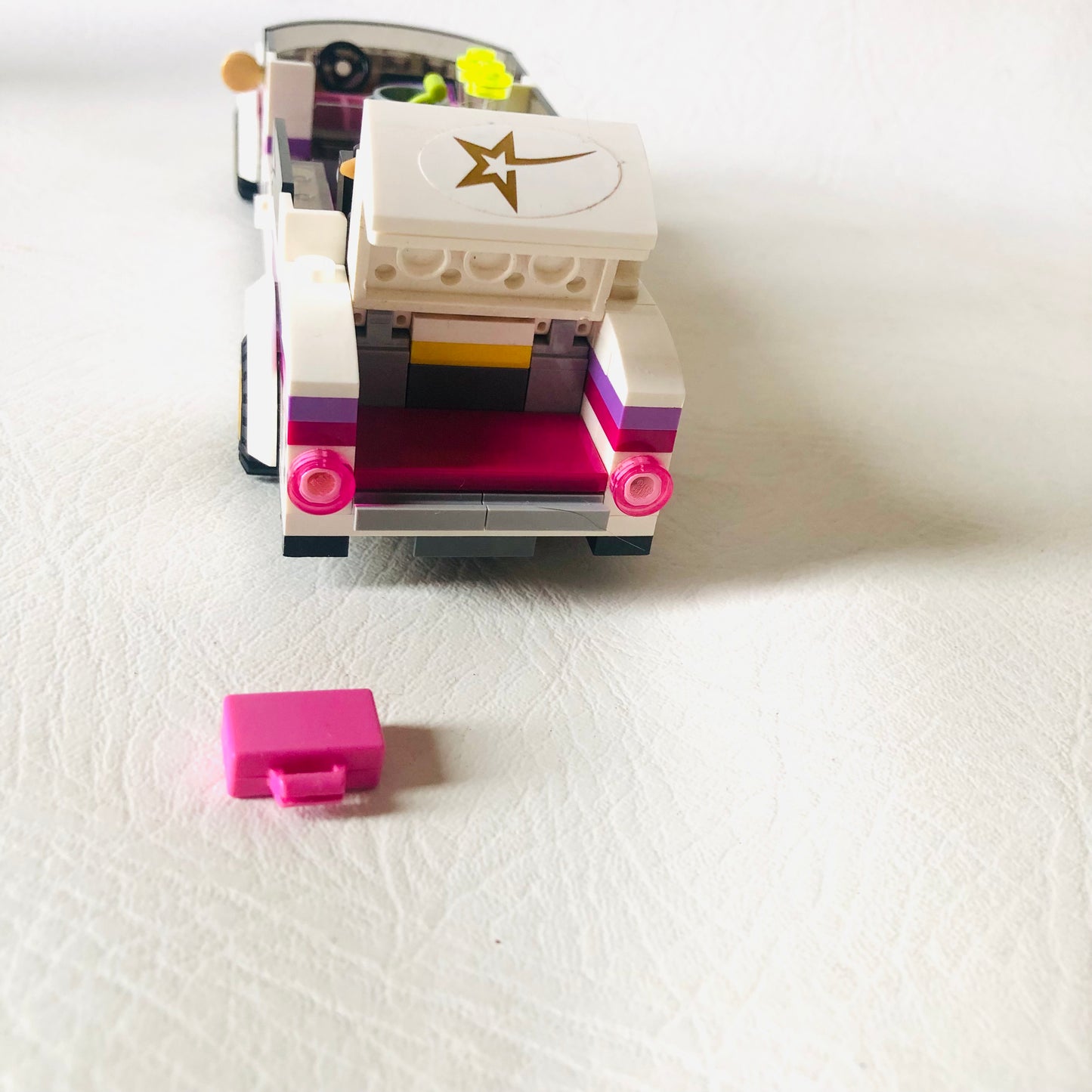 LEGO FRIENDS: Pop Star Limousine (41107) 100% Complete With Instructions & Minifigures
