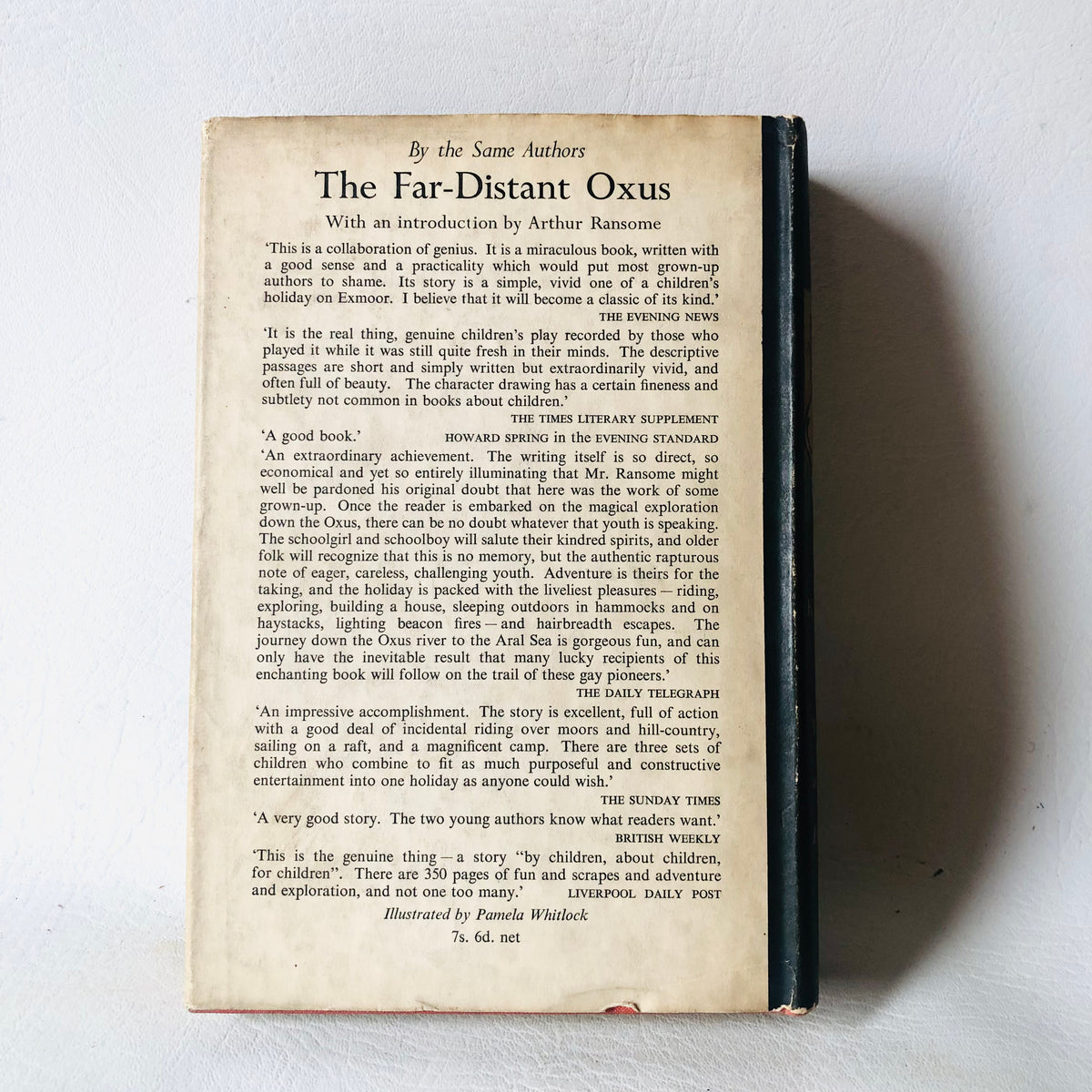 Oxus in Summer - Katharine Hull & Pamela Whitlock: The Far-Distant Oxus Gang Adventure Novel Rare 1939 1st Edition