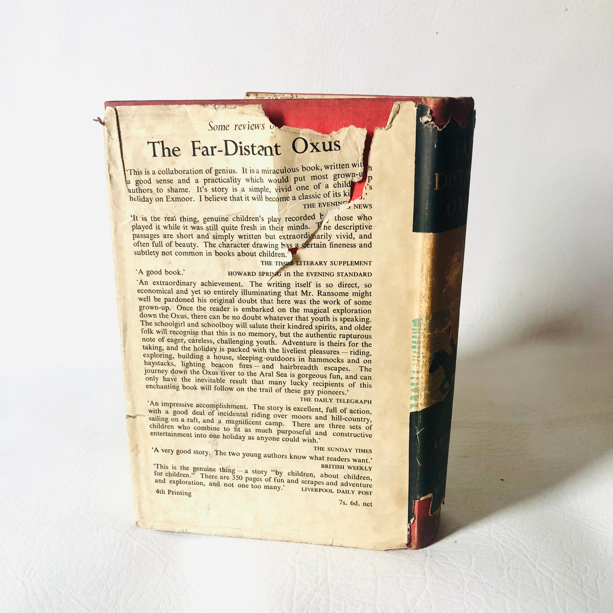 The Far-Distant Oxus - Katharine Hull & Pamela Whitlock: The Far-Distant Oxus Gang Adventure Novel Rare 1938