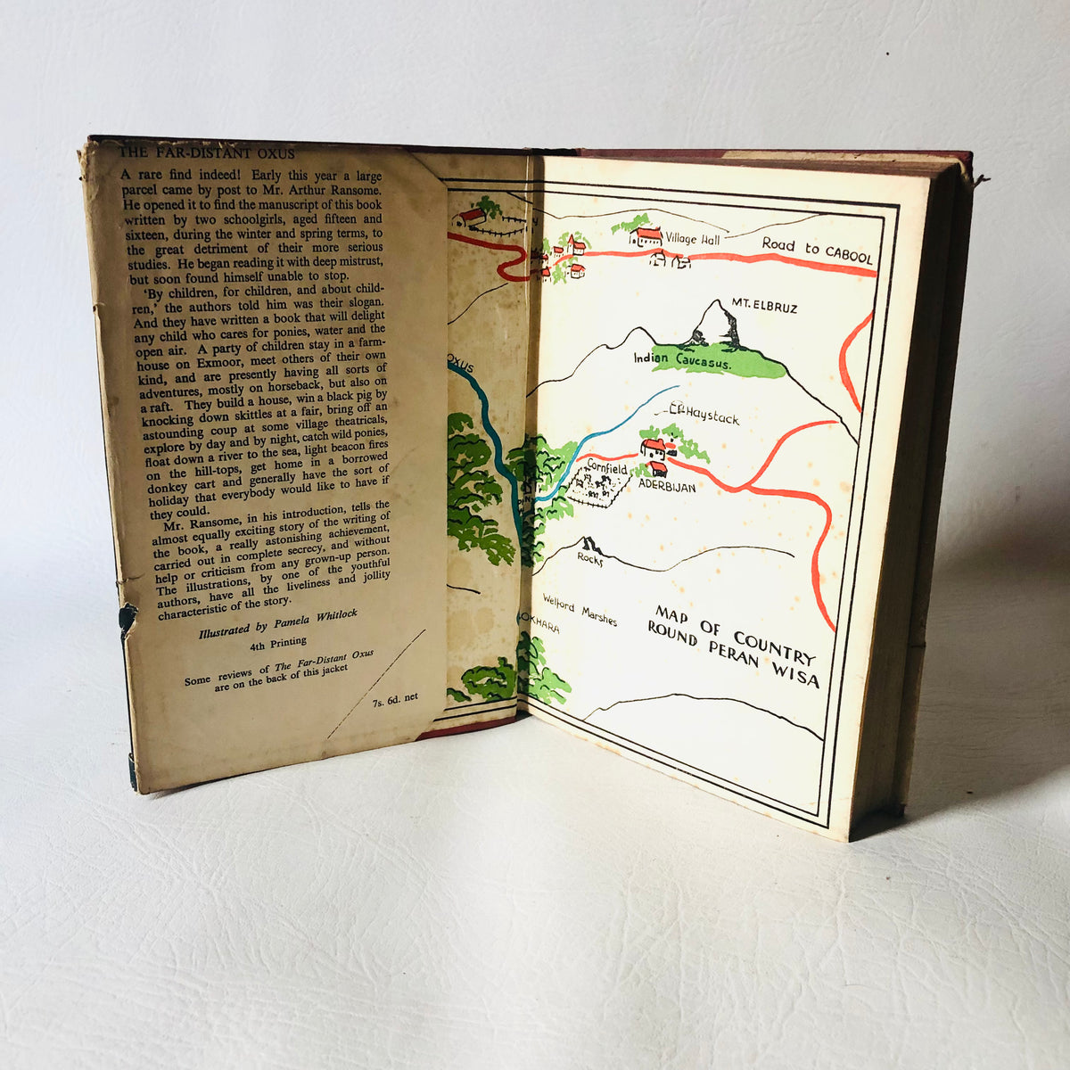 The Far-Distant Oxus - Katharine Hull & Pamela Whitlock: The Far-Distant Oxus Gang Adventure Novel Rare 1938