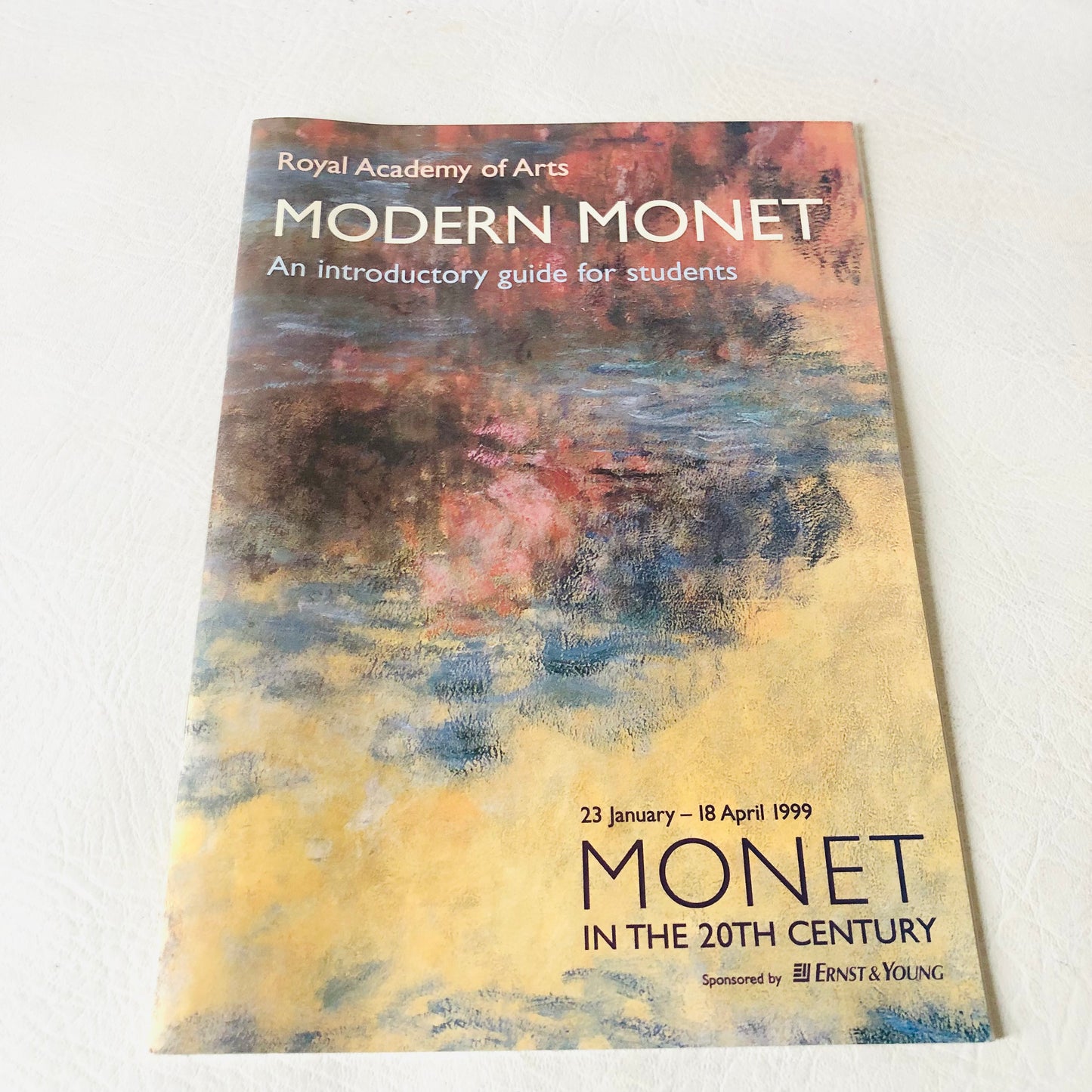 Modern Monet Royal Academy of Arts 1999 Exhibition Student Guide Impressionism Art Book