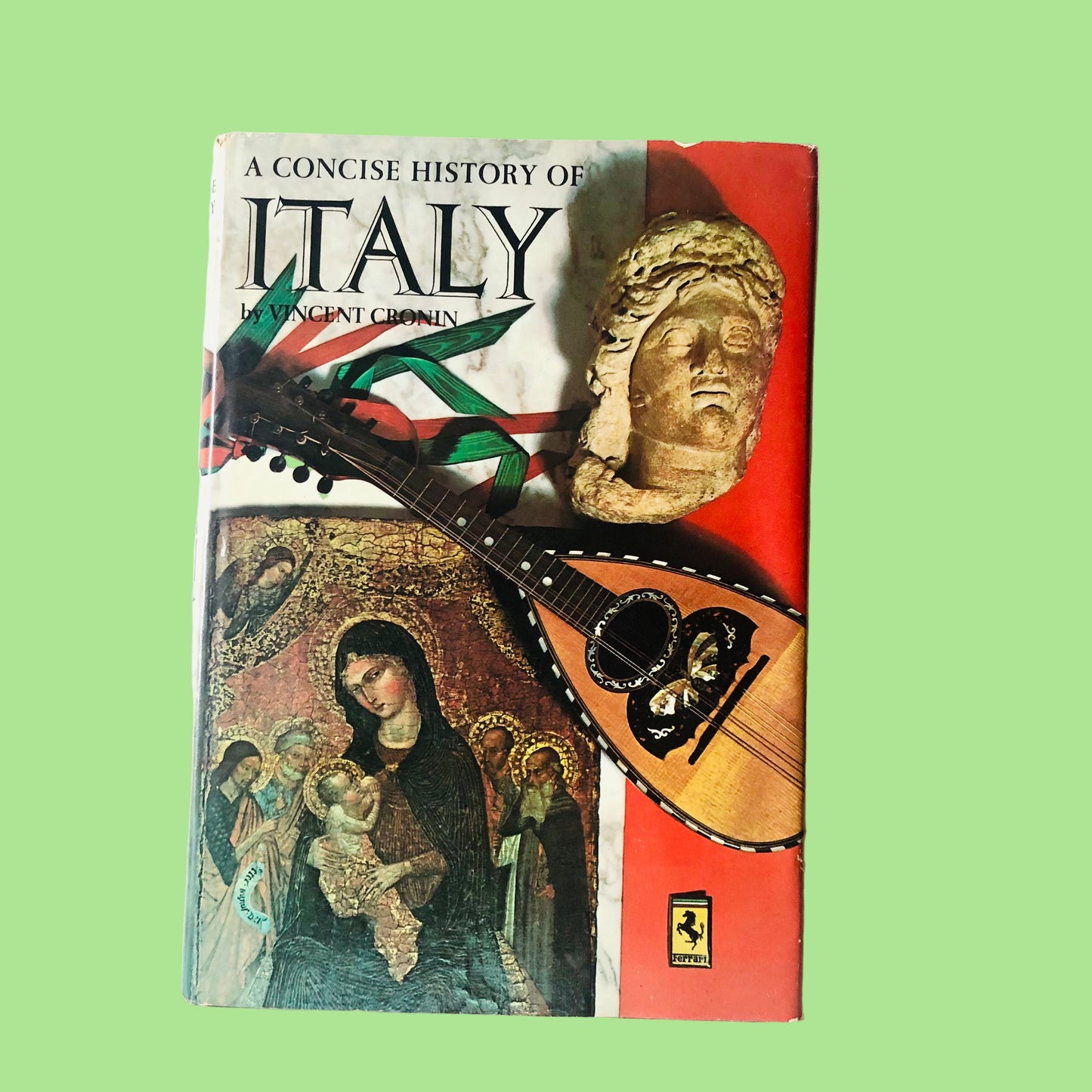 The Horizon A Concise History of Italy Vincent Cronin 1973 Hardback Book Cassell Art Culture