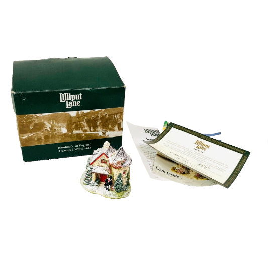 Lilliput Lane Going To The Snowball 2002 The British Collection L2541 New Boxed