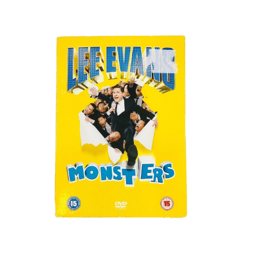 Lee Evans: Monsters DVD (2014) Lee Evans cert 15 Brand New Sealed