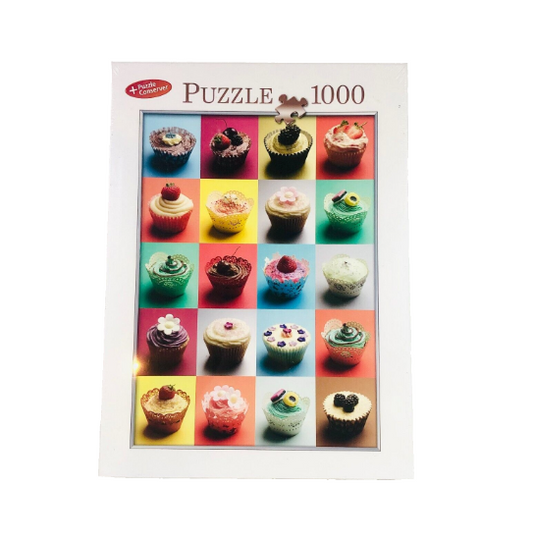 Puzzle Conserver 1000 Piece Jigsaw Puzzle Cupcake Heaven