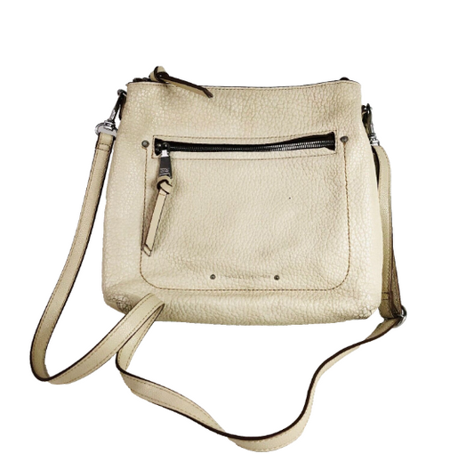 Fiorelli Cream Faux Leather Crossbody Handbag Bag 28 x 25 x 7cm