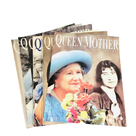 Queen Mother An Intimate Portrait Complete Set of 6 Daily Mail Magazines