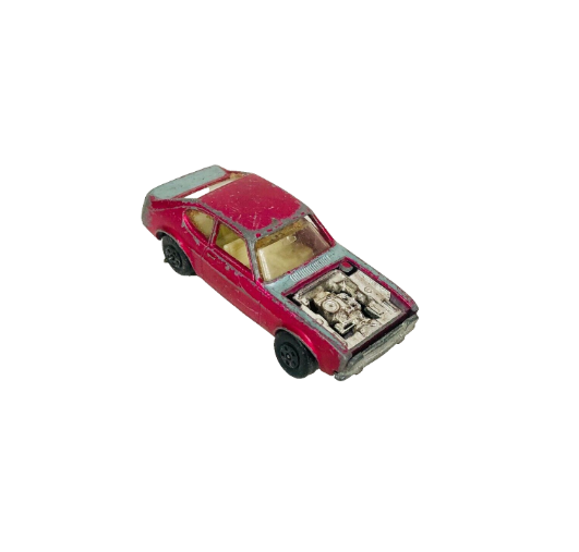 Matchbox Lesney Superfast N⁰54 Ford Capri Red/pink Vintage 1970 Used