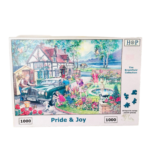 House Of Puzzles (HOP) Jigsaw Puzzle 1000 Pieces - Pride and Joy - Complete