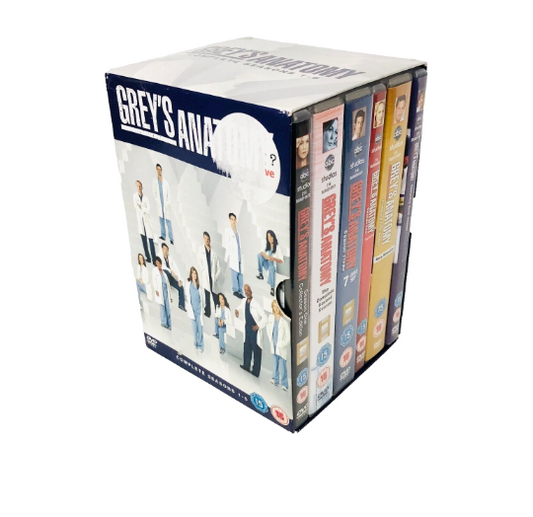 Grey's Anatomy: Complete Seasons 1 2 3 4 5 6 DVD (2011) Series Boxset