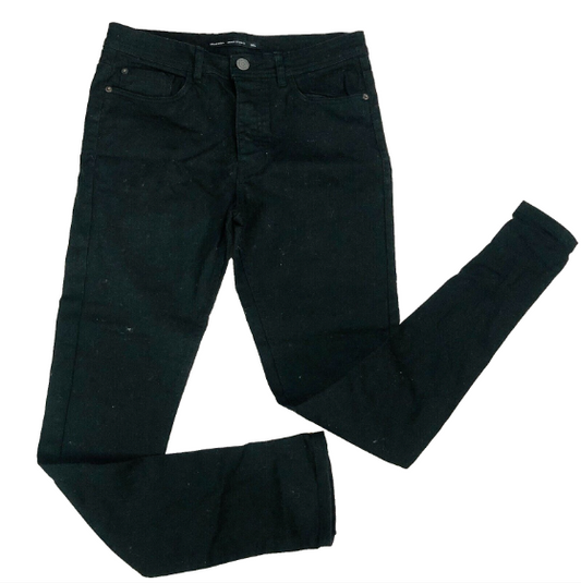 Brave Soul Men’s Black Skinny Jeans Denim Studio Collection Casual Size W30 Long