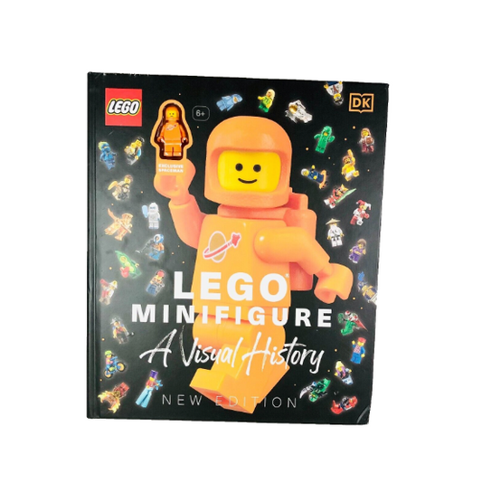 LEGO Minifigure A Visual History Book New Edition Exclusive Orange Spaceman