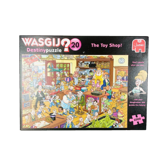 WASGIJ No 20 Destiny Puzzle - The Toy Shop- 1000 Piece Jigsaw Puzzle - Complete