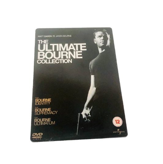 The Ultimate Bourne Collection: The Bourne Identity/The Bourne Supremacy/The Bourne Ultimatum Steelbook Set DVD
