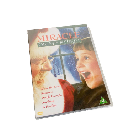 Miracle on 34th Street DVD New Sealed Richard Attenborough 1994 Christmas Movie