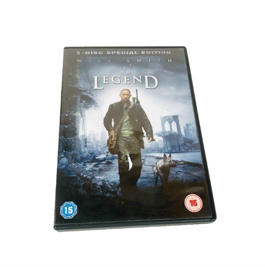 I Am Legend (DVD, 2008) - 2 Disc Special Edition - Will Smith Sci-Fi Thriller