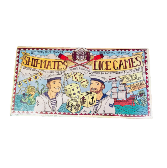 Shipmates Dice Games From Around the World House of Marbles New Sealed