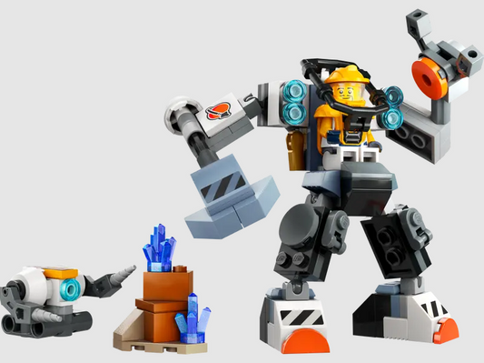 LEGO CITY: Space Construction Mech (60428) 100% Complete With Instructions