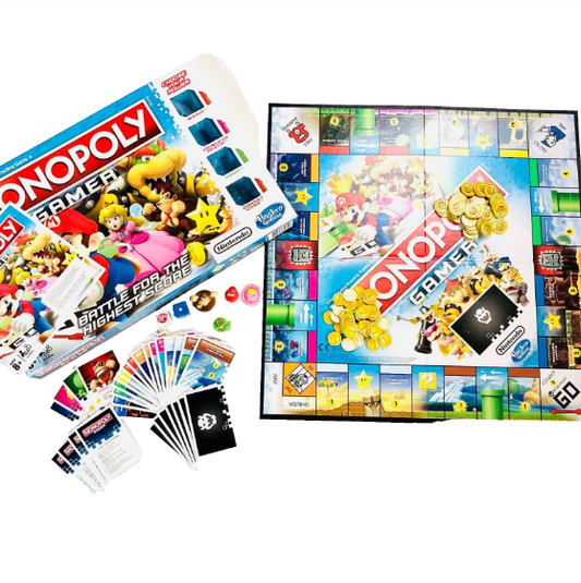 Monopoly Gamer Mario Bros(Battle for the Highest Score) Edition Board Game Nintendo By Hasbro