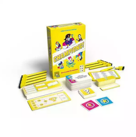 Repos Champions! Dare to Predict the Impossible  Board / Card Game, NEW Sealed