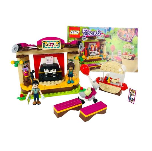 LEGO FRIENDS: Andrea's Park Performance (41334) 100% Complete With Instructions & Figure