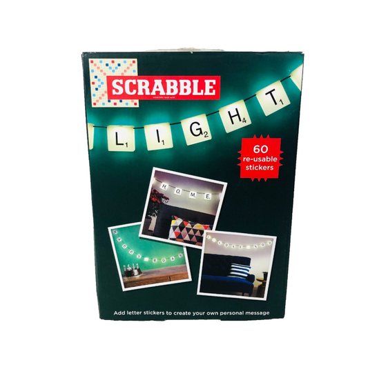 Scrabble String Lights LED Personalised 60 reusable letters Hanging wedding Home