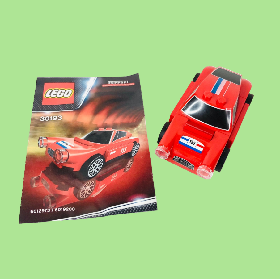 LEGO Racers: 250 GT Berlinetta (30193) 100% Complete With Instructions