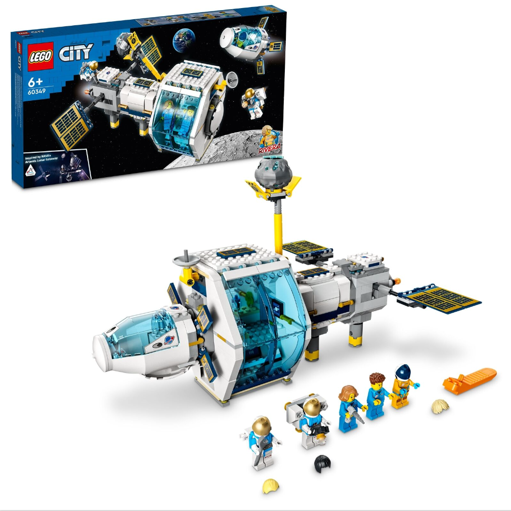 LEGO City: Lunar Space Station (60349) New In Box Sealed - Retired