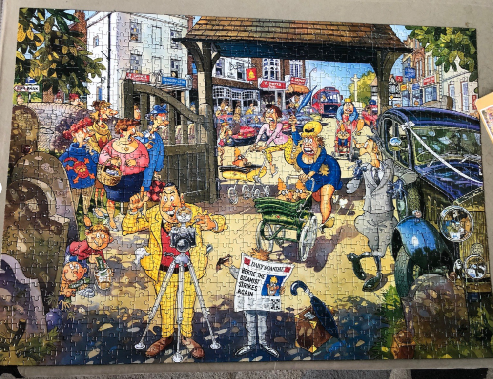 Falcon WASGIJ? N°4 A Day to Remember By Graham Thompson 1000 Piece Jigsaw Puzzle