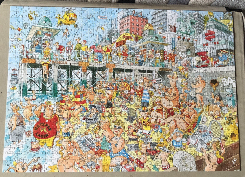 Falcon Wasgij No 3  "Sands of Time" by Graham Thompson 1000 piece Jigsaw puzzle