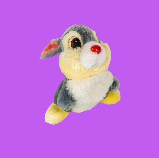 Disneyland Vintage Bambi Disney Thumper 9" Plush Rabbit Bunny Stuffed Animal